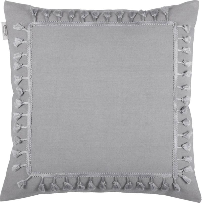 Eurofirany Boho pude i sølv 45 x 45 cm