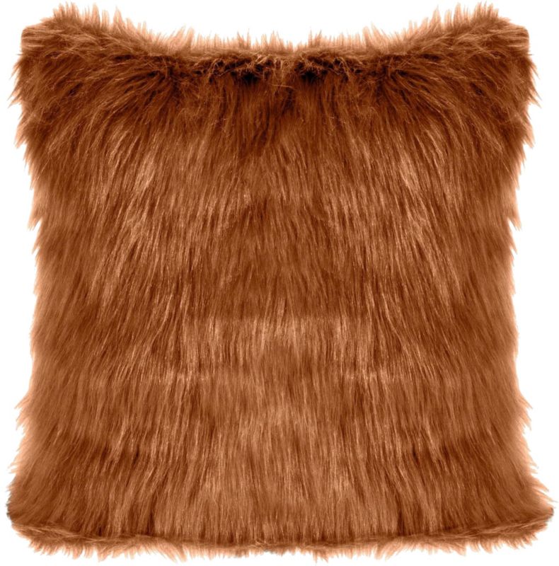 Eurofirany Futrzak pude i brun 45 x 45 cm