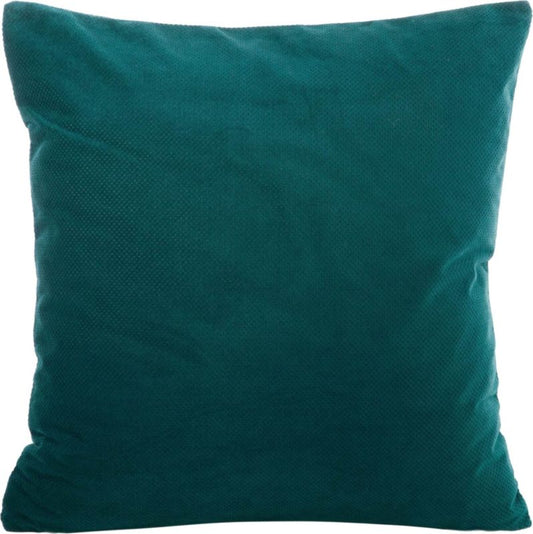 Eurofirany Milo pude 45 x 45 cm i mørkturkis