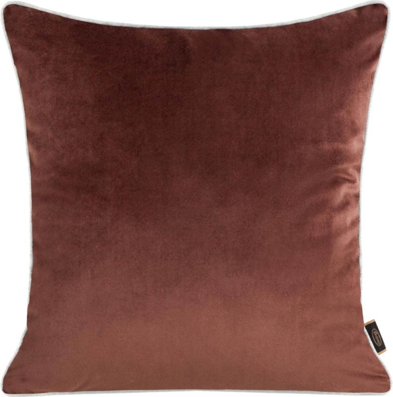 Eurofirany Velvet pyntepude 45 x 45 cm i bordeaux