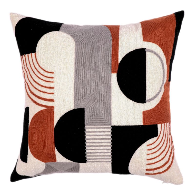 GoodHome Gaston pyntepude 45 x 45 cm med mønster