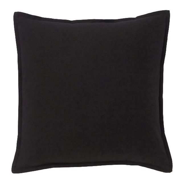 GoodHome Hiva dekorationspude 45 x 45 cm sort