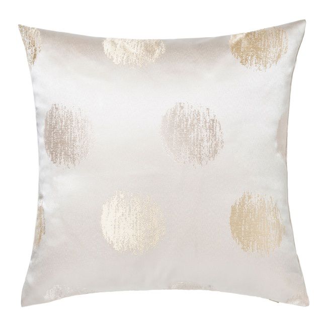 GoodHome Kolla dekorationspude 45 x 45 cm i creme