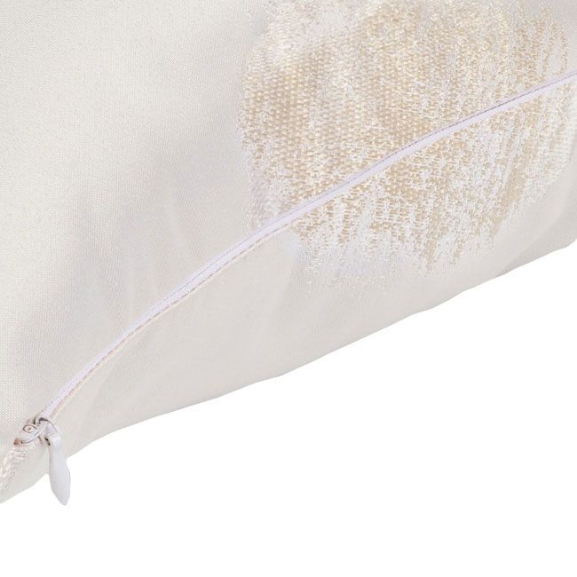 GoodHome Kolla dekorationspude 45 x 45 cm i creme