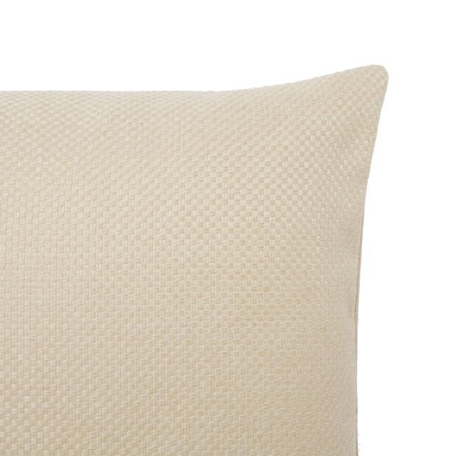 GoodHome Kosti dekorationspude 45 x 45 cm ecru