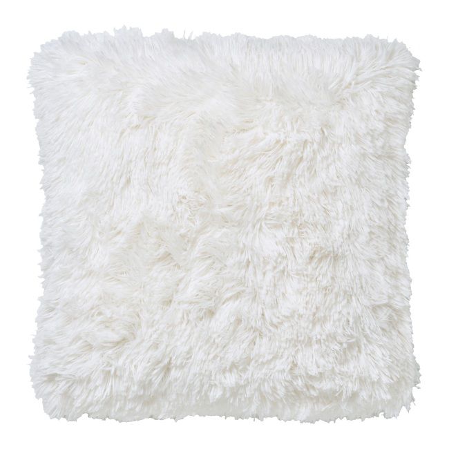 GoodHome Modoc pyntepude 40 x 40 cm hvid