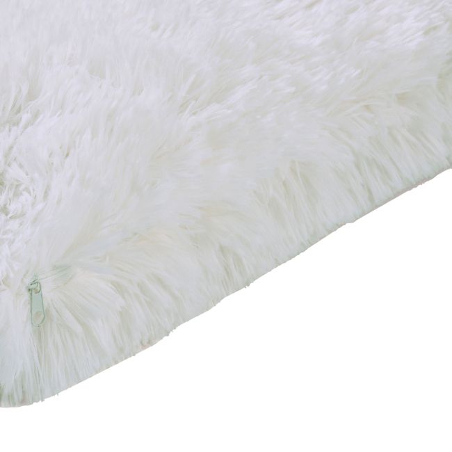 GoodHome Modoc pyntepude 40 x 40 cm hvid
