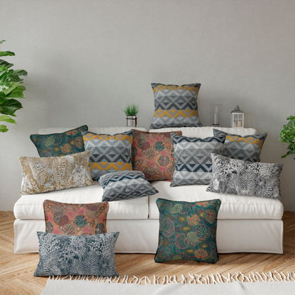 GoodHome Mokau dekorationspude 40 x 60 cm sort