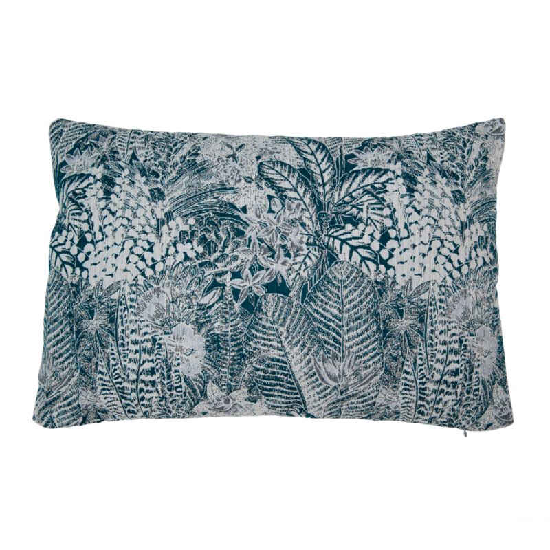 GoodHome Mokau dekorationspude 40 x 60 cm blå