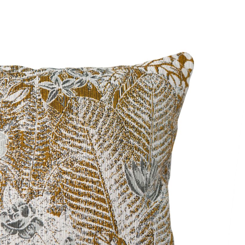GoodHome Mokau dekorationspude 40 x 60 cm gul