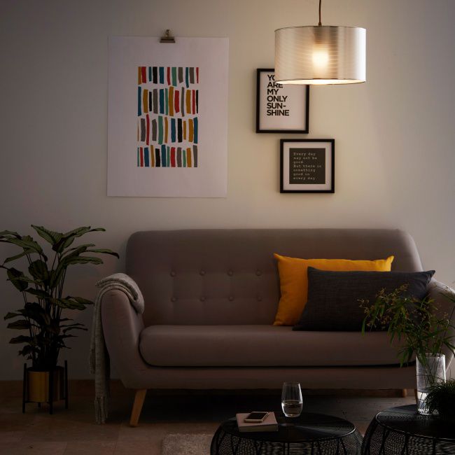 GoodHome Novan pude 40 x 60 cm mørkegrå