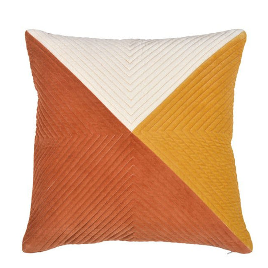 GoodHome Orozco pyntepude 45 x 45 cm terracotta