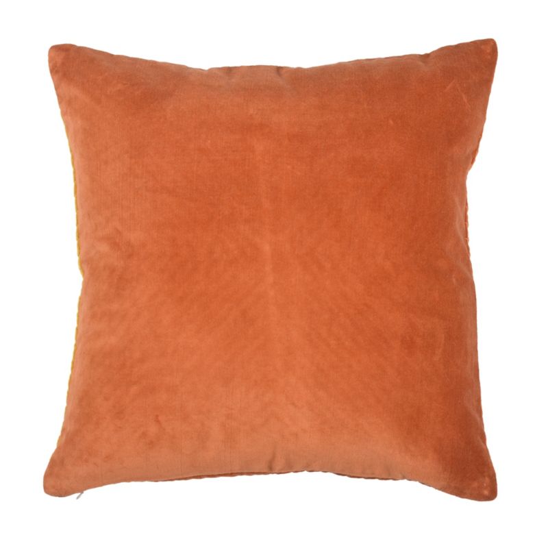 GoodHome Orozco pyntepude 45 x 45 cm terracotta