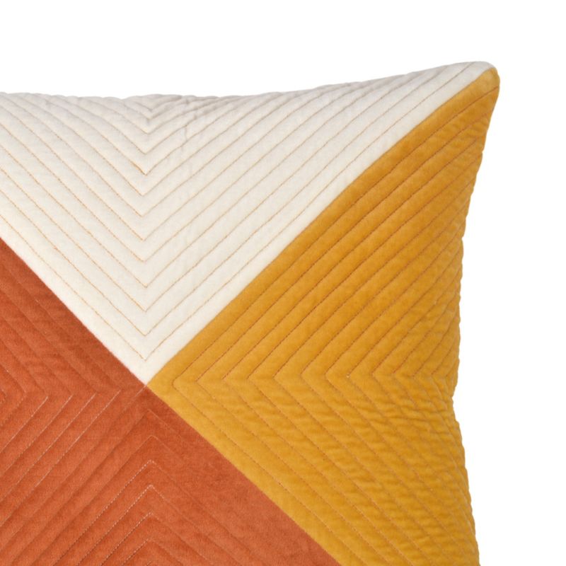 GoodHome Orozco pyntepude 45 x 45 cm terracotta