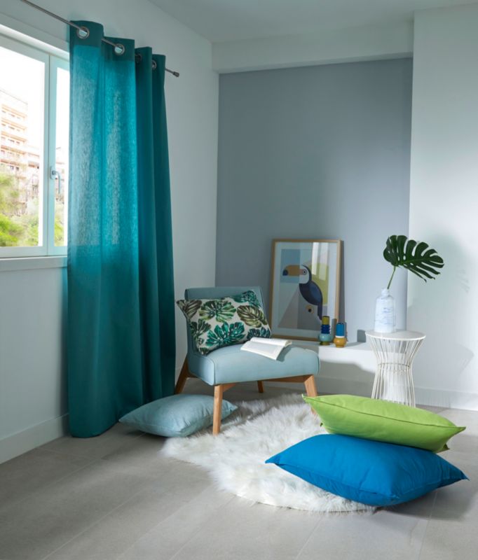 GoodHome Pahea pyntepude 45 x 45 cm mintgrøn