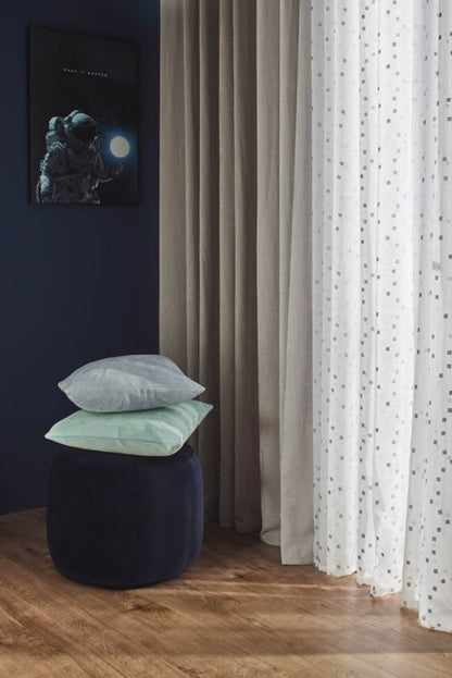 GoodHome Pahea pyntepude 45 x 45 cm mintgrøn