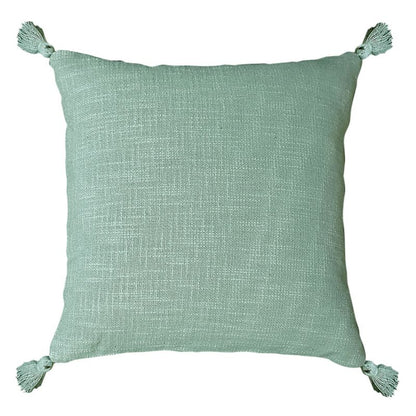 GoodHome Twain pyntepude 45 x 45 cm lys grøn