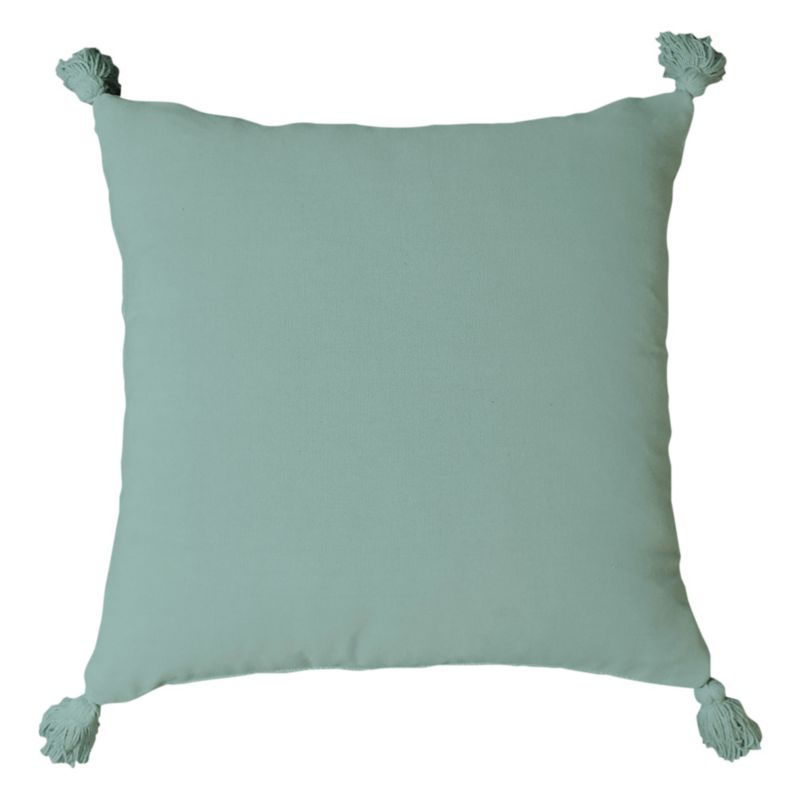 GoodHome Twain pyntepude 45 x 45 cm lys grøn