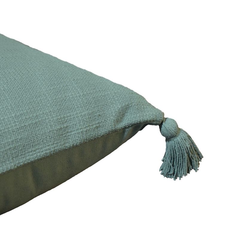 GoodHome Twain pyntepude 45 x 45 cm lys grøn