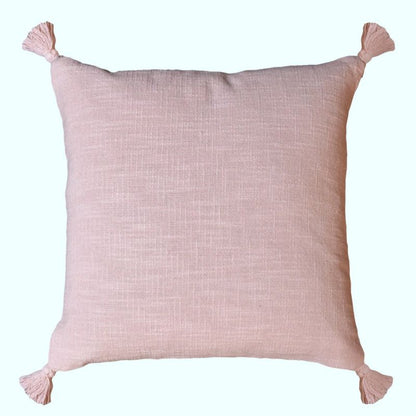 GoodHome Twain pyntepude 45 x 45 cm lyserød