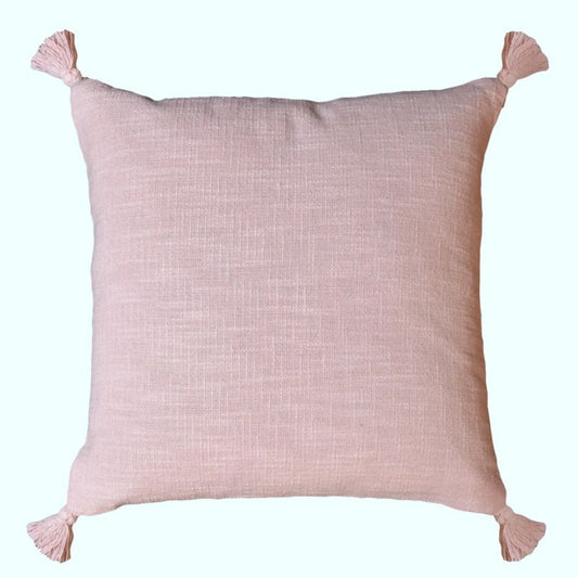 GoodHome Twain pyntepude 45 x 45 cm lyserød
