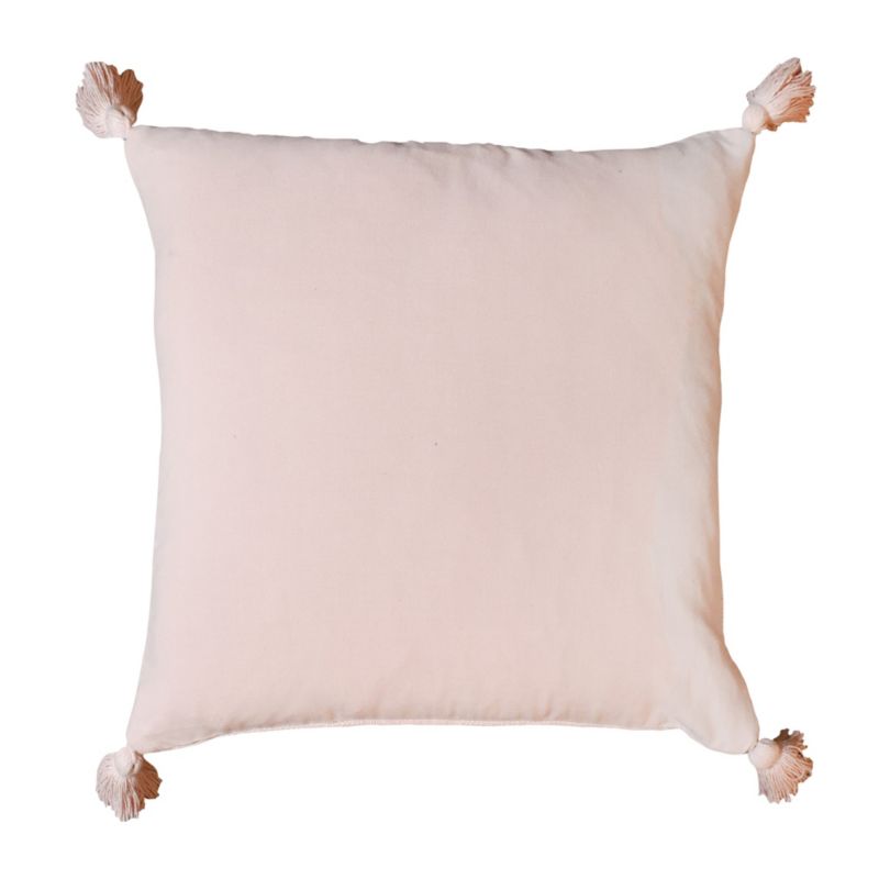 GoodHome Twain pyntepude 45 x 45 cm lyserød