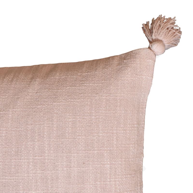 GoodHome Twain pyntepude 45 x 45 cm lyserød