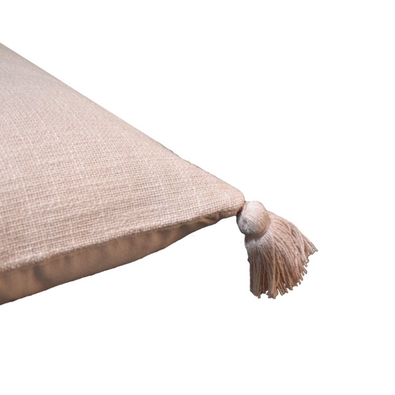 GoodHome Twain pyntepude 45 x 45 cm lyserød