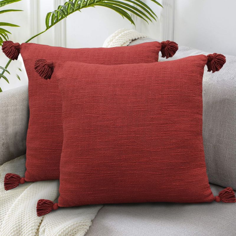 GoodHome Twain pude 45 x 45 cm terrakotta