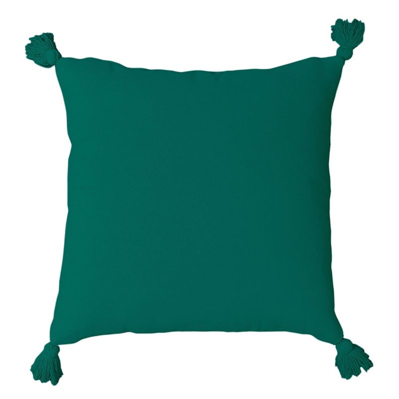 GoodHome Twain dekorationspude 45 x 45 cm i grøn