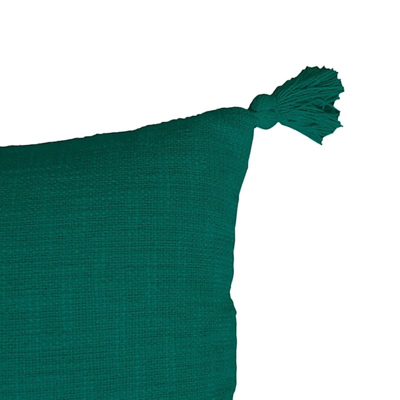 GoodHome Twain dekorationspude 45 x 45 cm i grøn