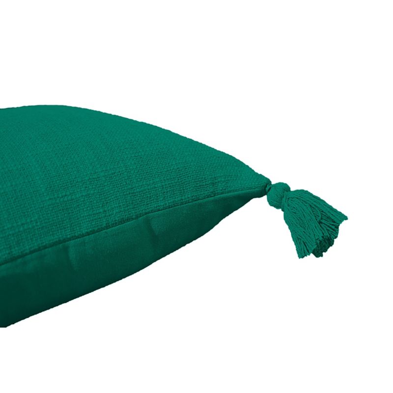GoodHome Twain dekorationspude 45 x 45 cm i grøn