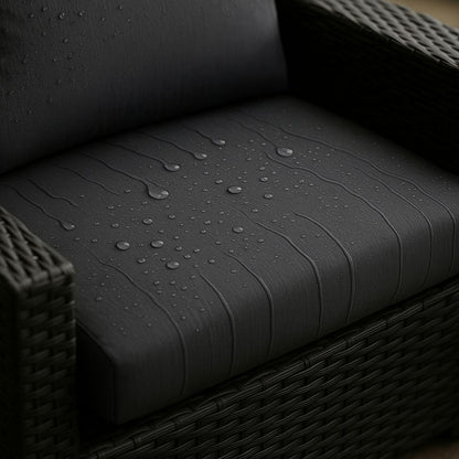 Havehynder til Loungesofa 130x60/130x50 cm Antracit