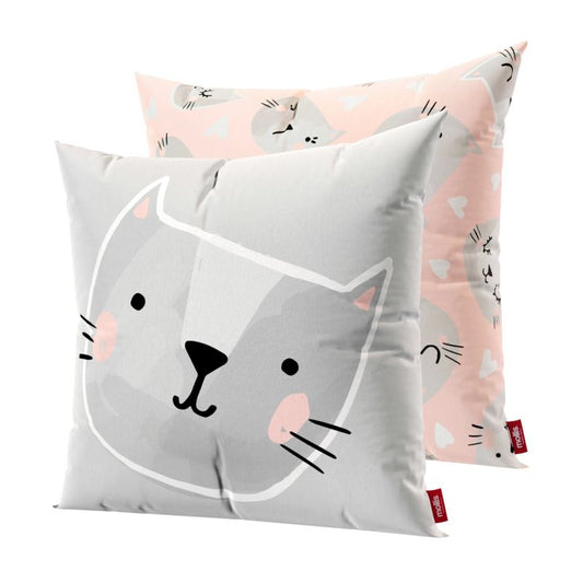 Stegu pude 40 x 40 cm kvadratisk katte - 1 stk.