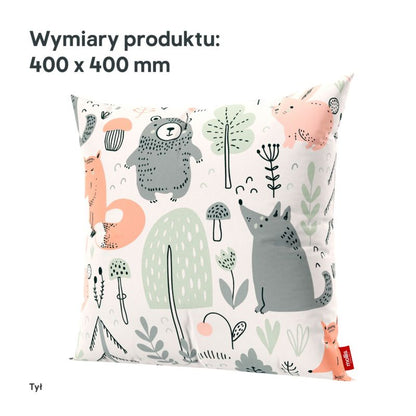 Stegu firkantet pude 40 x 40 cm Skov - 1 stk.