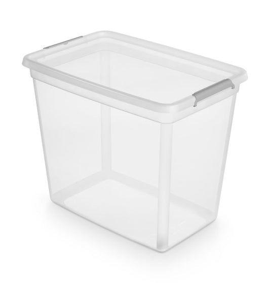Beststore opbevaringskasse med låg 80 l