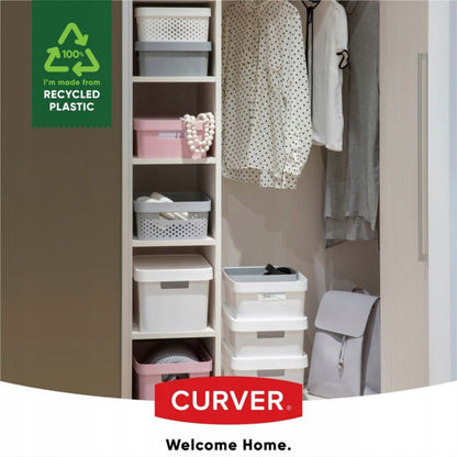 Curver Infinity opbevaringsboks 11L, hvid