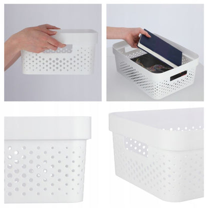 Curver Infinity opbevaringsboks 11L, hvid