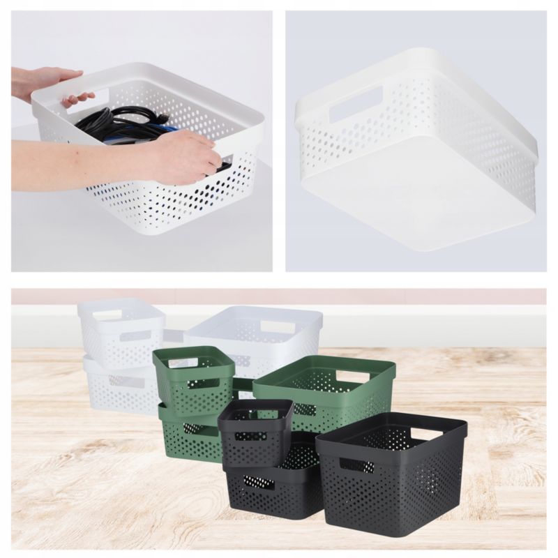 Curver Infinity opbevaringsboks 11L, hvid