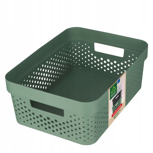 Curver Infinity opbevaringsbeholder 11L, grøn