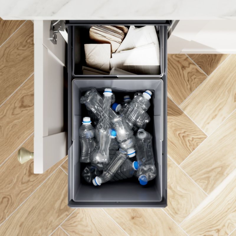GoodHome Vigote 2-kammer affaldssorteringsbeholder 26 l