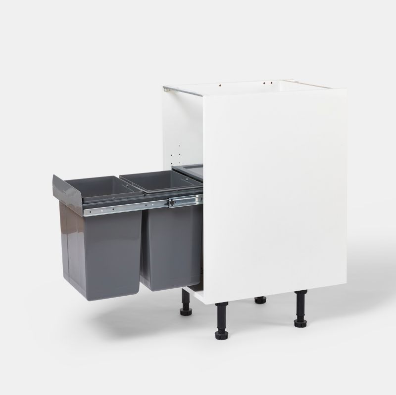 GoodHome Vigote 2-kammer affaldssorteringsbeholder 36 l