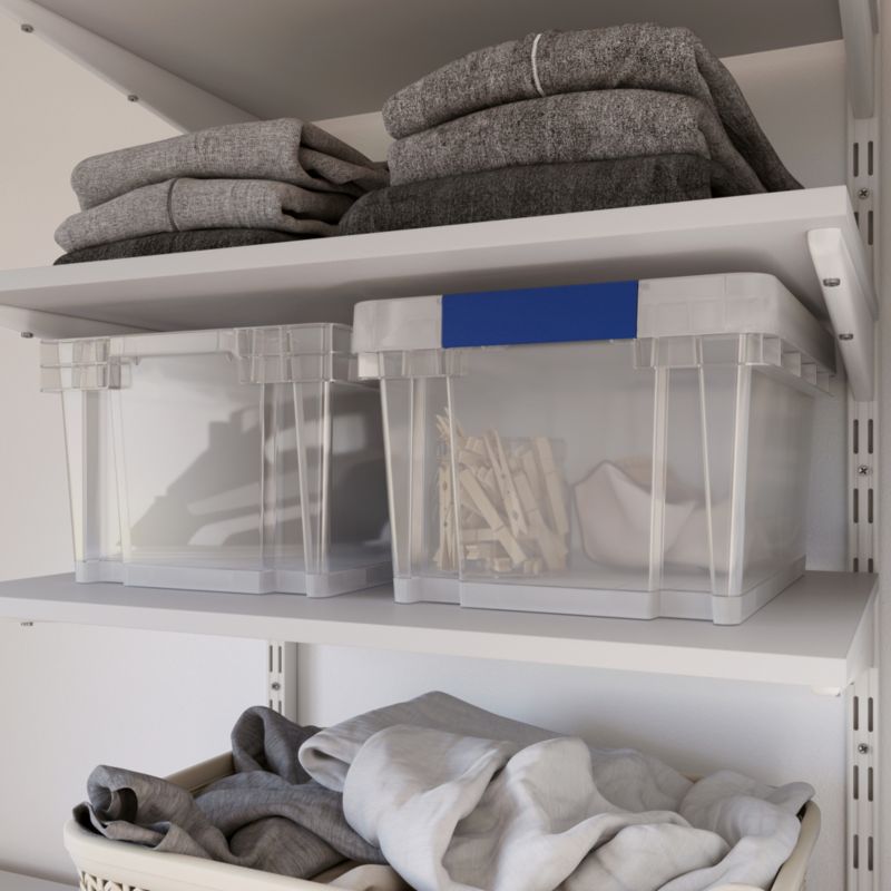 Form Xago 15 l opbevaringsboks i transparent design