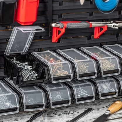 KADAX 10x opbevaringsboks organizer værkstedsbakke 195x120 mm sæt