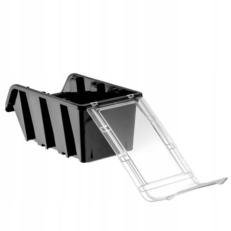 KADAX opbevaringsbakke med låg, organiseringsbakke 155x100x70 mm