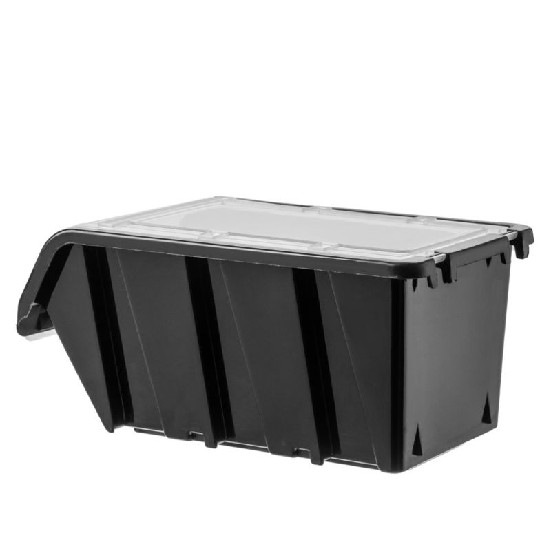 KADAX opbevaringsbakke med låg og organizer 230x160x120 mm