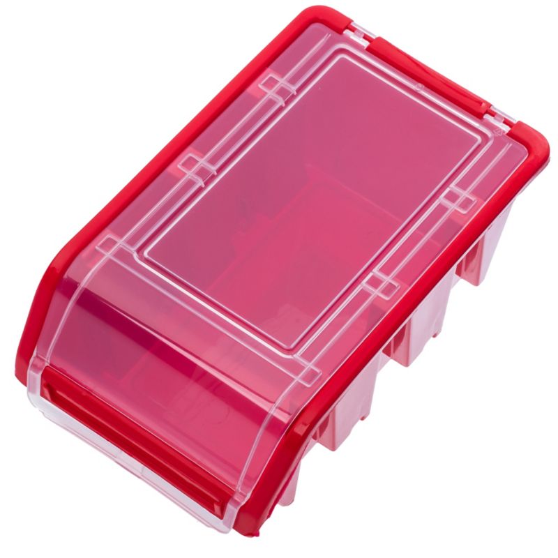 KADAX opbevaringsbakke med låg og organizer 230x160x120 mm