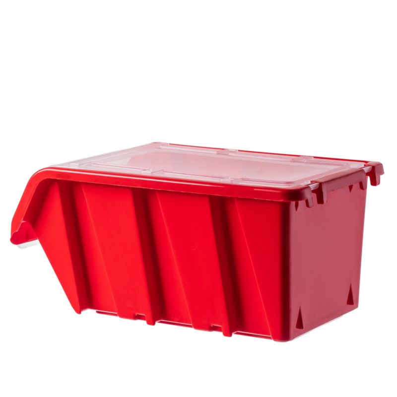 KADAX opbevaringsbakke med låg og organizer 230x160x120 mm