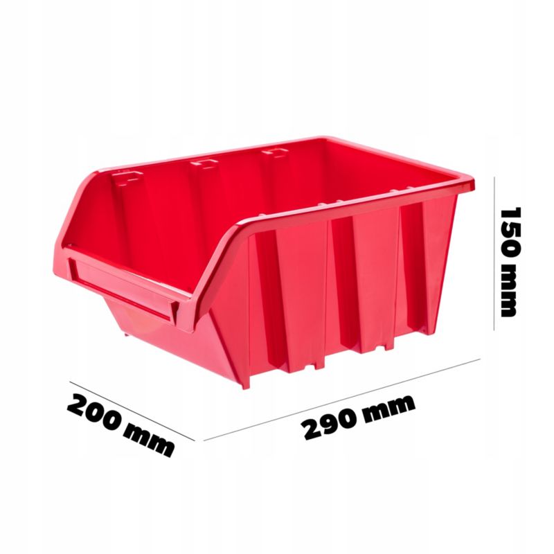 KADAX opbevaringskasse værkstedsbakke 290x200 mm 20 stk