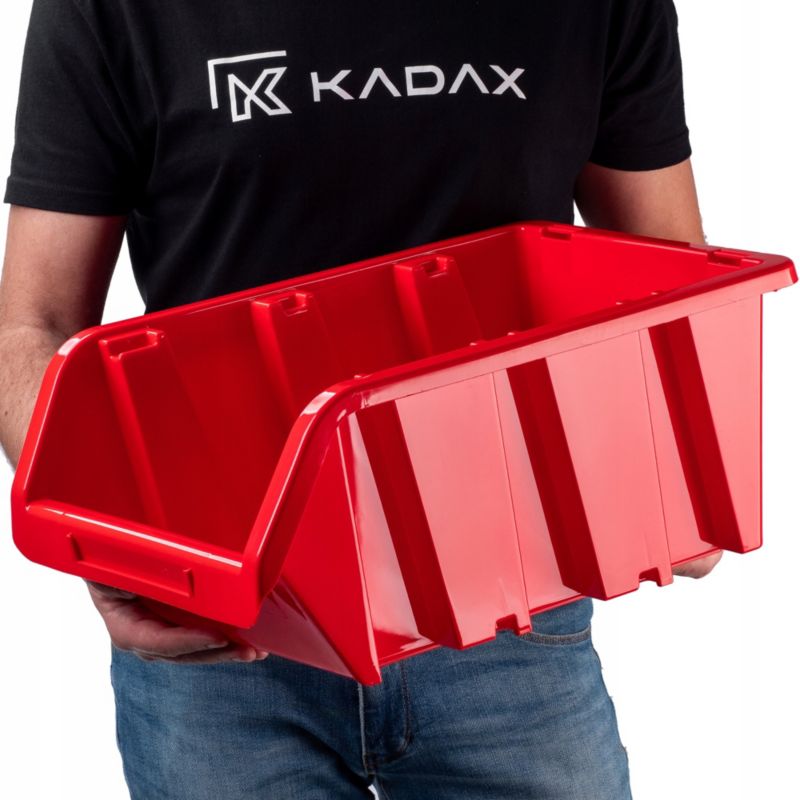 KADAX Viken værkstedsbakke opbevaringskasse 490x298x210 mm